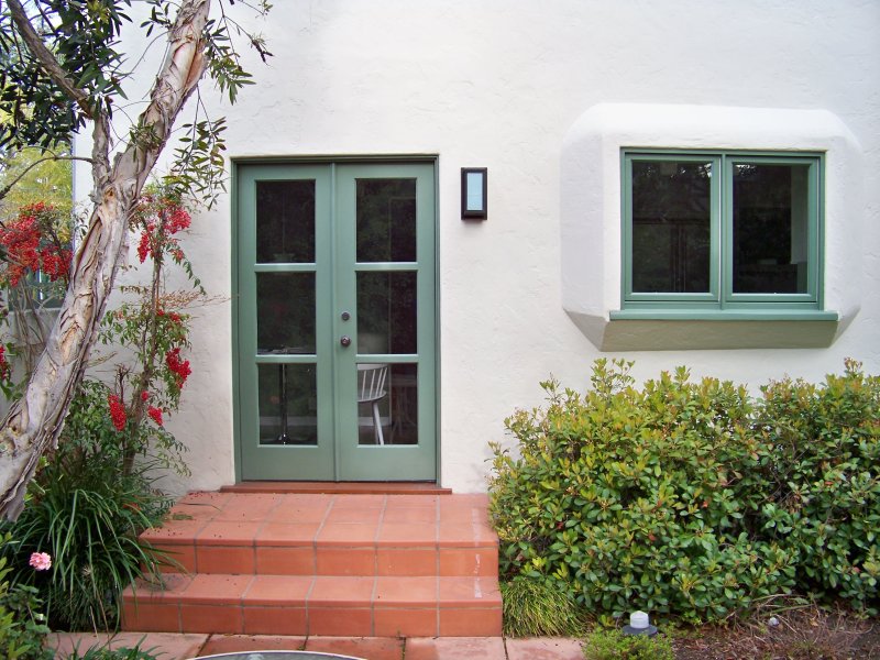 French Doors to Patio