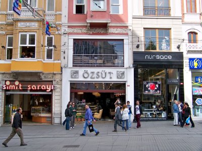 on Istikal Caddesi