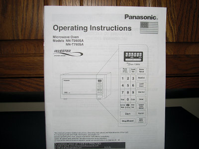 Microwave instructions