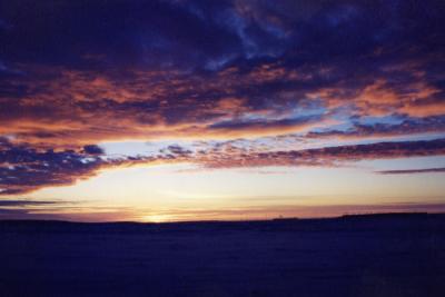 Sunset over Rankin Inlet