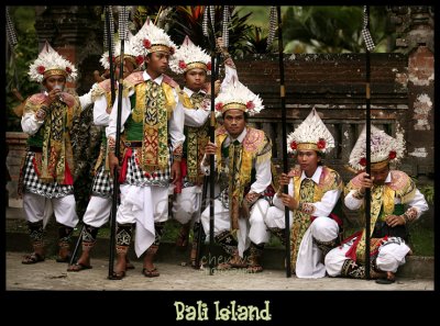 Balinese warriors