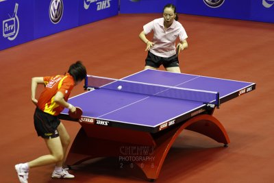 Li Xiaoxia (China) vs Li jiao (Nederlands)