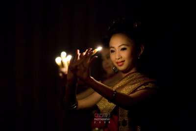Candle dance