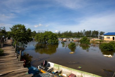 Kampung Balok fishing village