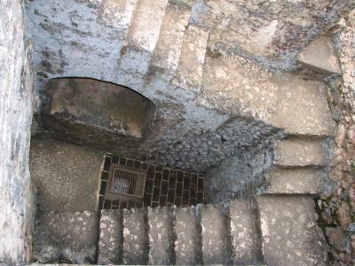 Stairs to the jail