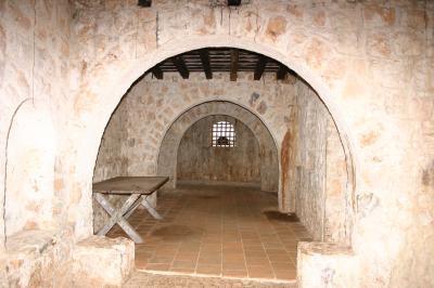 Inside El Castillo de San Felipe