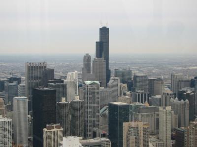 View Southwest from John Hancock Observatory