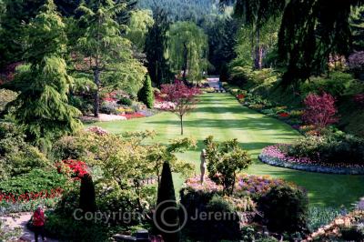 Butchart Gardens, Vancouver Island (Apr 92)