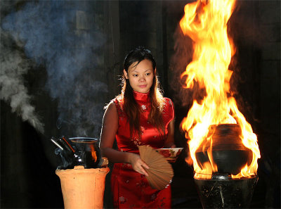 Cooking Herbal Soup (18 Nov 07)