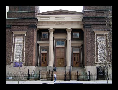 The historic Downtown Presbyterian Church