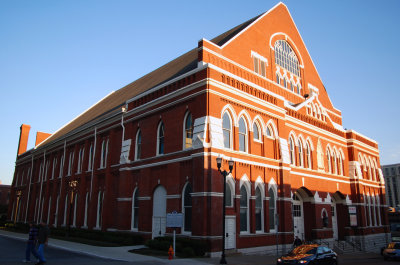 The Historic Ryman Auditorium