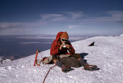 Mt Blanc summit mid-1970s