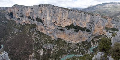 Escales from opposite side of the Verdon
