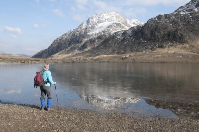 Tryfan from Llyn Idwal