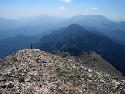 Tosa, Pyrenees, from the summit towards Pedraforca