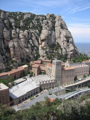 Montserrat monastry from Fra Gary view-point