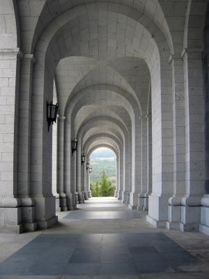 Inside arches