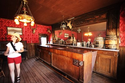 In the Saloon