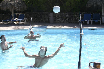 Pool Volleyball