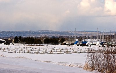 Duluth Docks in Winter