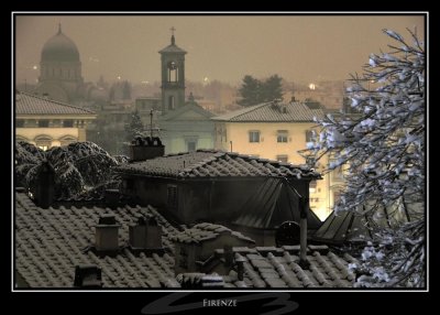 Firenze in the snow