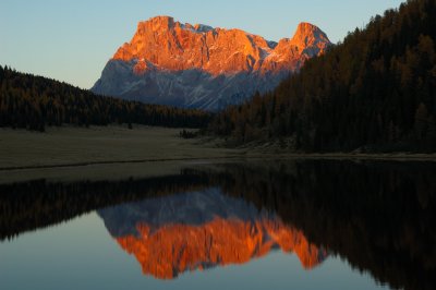 Cimon de la Pala su lago Calaita - Trentino