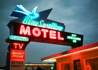 Blue Swallow Motel, Historic Old Route 66, Tucumcari, NM