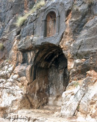 View of the Grotto of Pan
