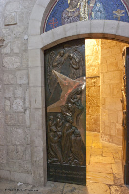Left Outer Door of the Church of the Nativity