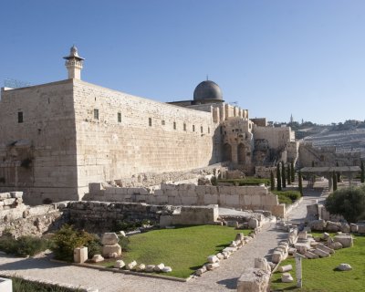 Southern Wall of the Temple Mount