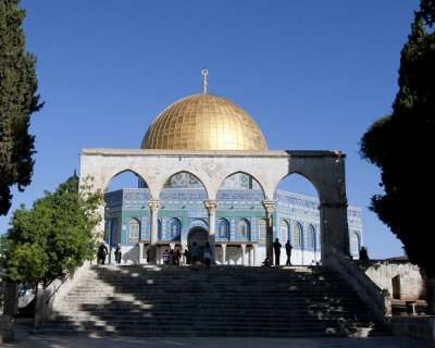 First View of the Dome of the Rock