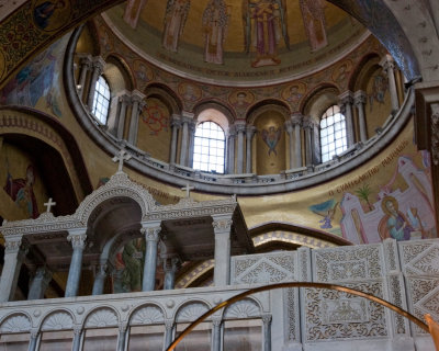 Partial View of the Dome of the Church of the Holy Sepulchre