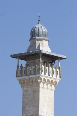 Minaret Across from the Mount of Olives