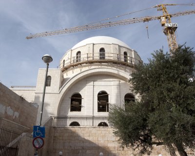 New Synagogue Under Construction