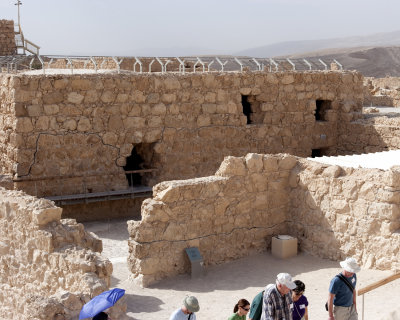Rebuilt Walls of Masada