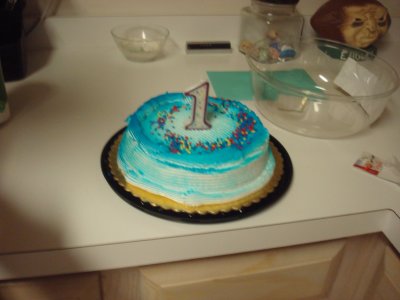 Bernies 1st Birthday Cake 5-24-2010