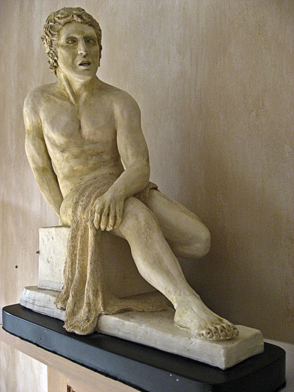 Roman at the baths - Clay