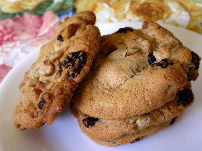 Cookies(raisin and white chocolate)