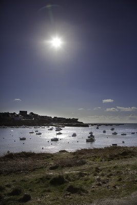 Contre jour sur le port