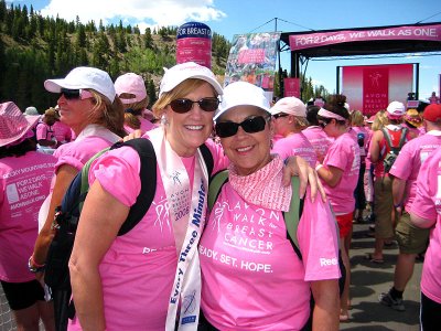 Pretty in Pink - Avon Breast Cancer Walk - Colorado June 2008