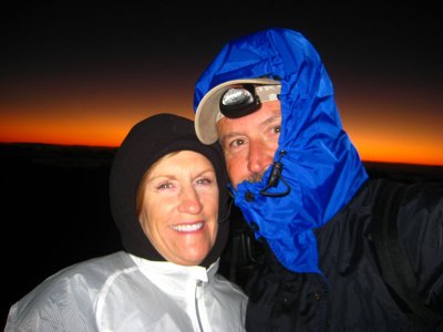 10,000 feet sunrise at Haleakala