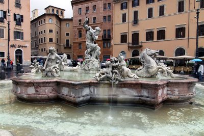 Fontana del Moro, Piazza Navona - Rome