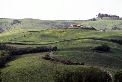 Tuscany along R68 near Volterra