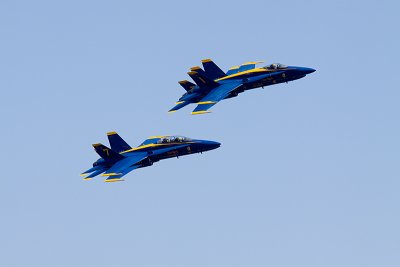 Double Exposure? - Blue Angels