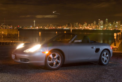 Boxster near Salty's
