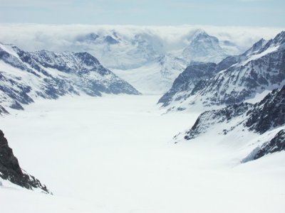 Swiss Alps from the Jungfraujoch