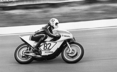 Raffaele Palatiello - Italia 1975 - Bimota / Yamaha YB1 250cc