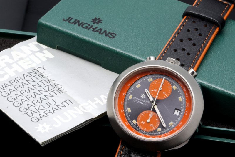 JUNGHANS Olympic 'Bullhead' chronograph - US$1,000 [SOLD!]