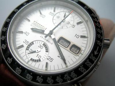 CITIZEN 8110 (Omega Speedmaster lookalike)in White - ***SOLD***