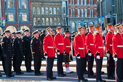 Officer Cadets from Royal Military College (RMC)